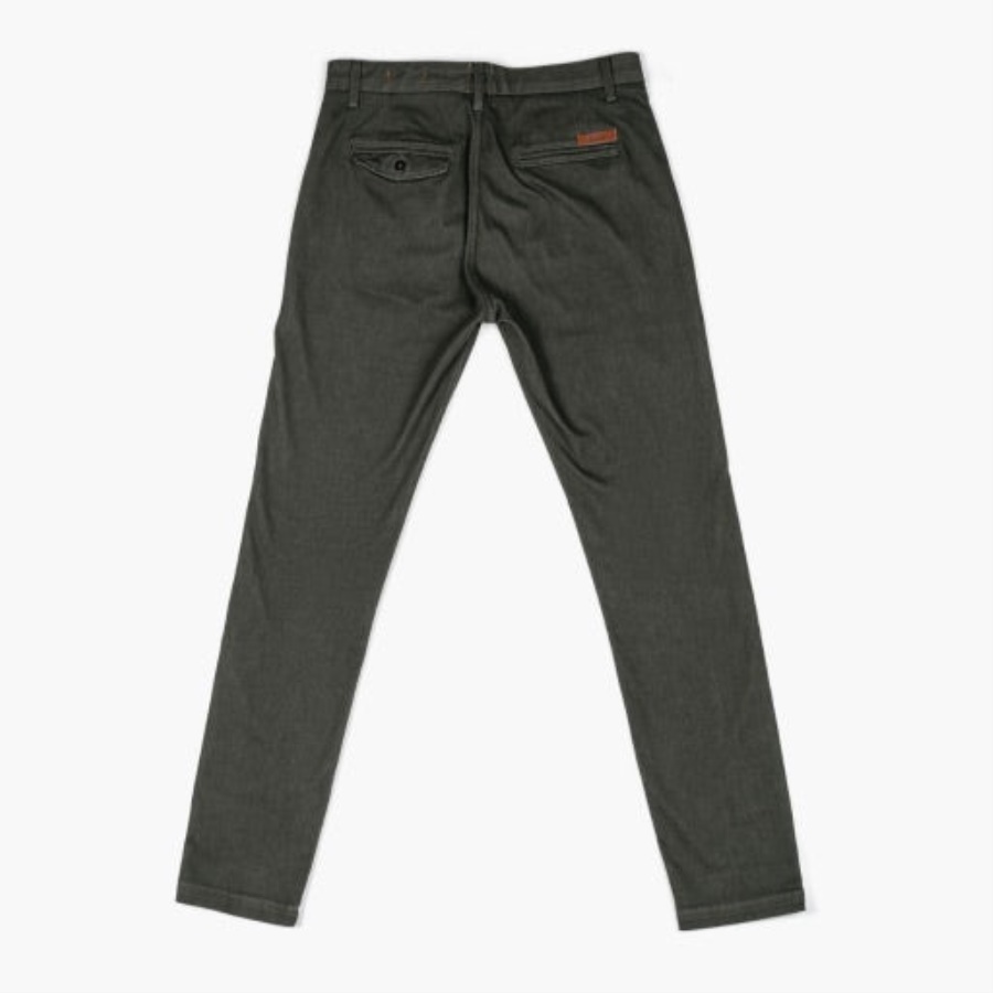Axe Slim Fit Chino Militair Groen Donderdag