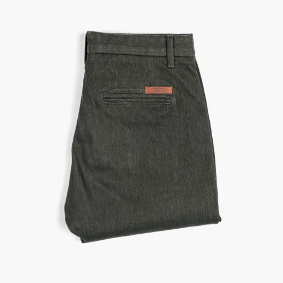 Axe Slim Fit Chino Militair Groen Donderdag