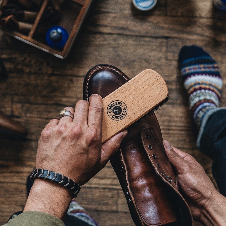 Schoenpoetser's Choice Premium Schoenborstel Tan Vrijdag