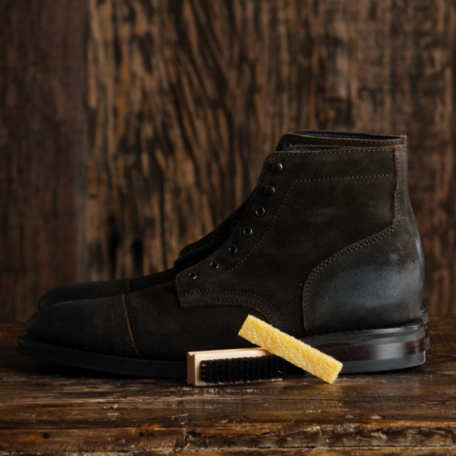 Schoenpoetser's Choice Suède Borstel & Gum Maandag