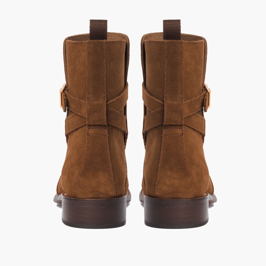 Cognac Suede Woensdag Rogue
