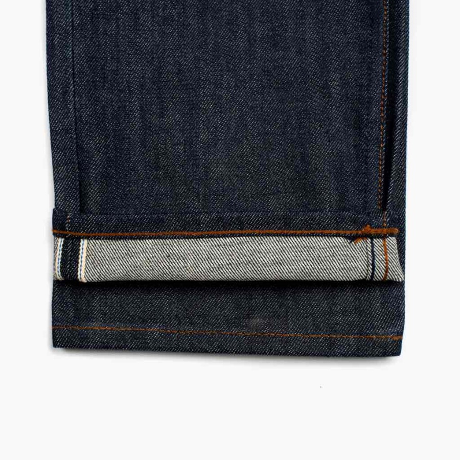 Friday Indigo (taps Toelopende) Selvedge Tapered Jeans