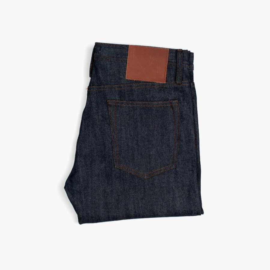 Friday Indigo (taps Toelopende) Selvedge Tapered Jeans
