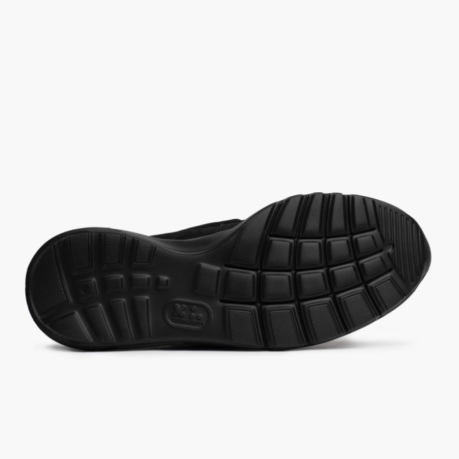 Handgenaaide Loper Zwart Mat Zaterdag