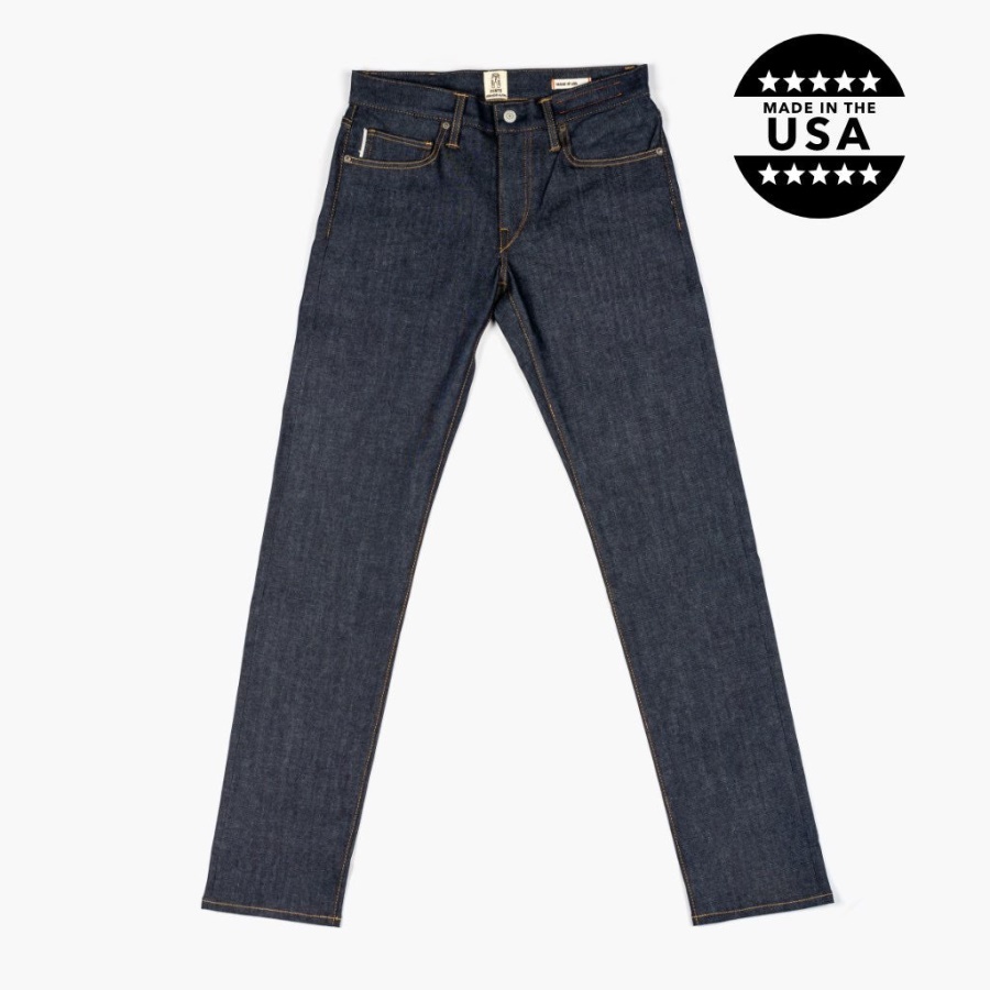 Indigo Pen Slim Fit Jeans Zaterdag