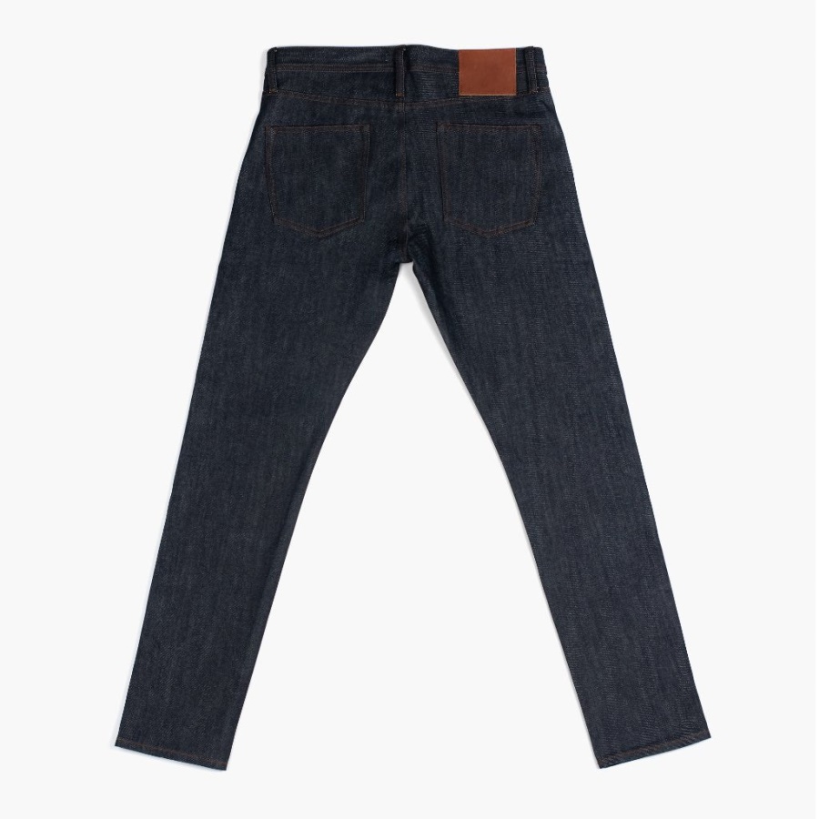 Indigo (slim Taps Toelopende) Zaterdag Selvedge Slim Tapered Jeans