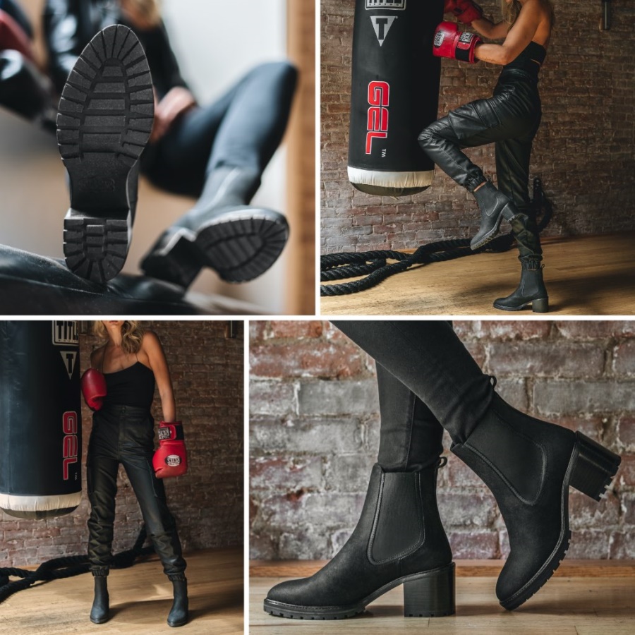 Knock-out Maandag Zwart Mat