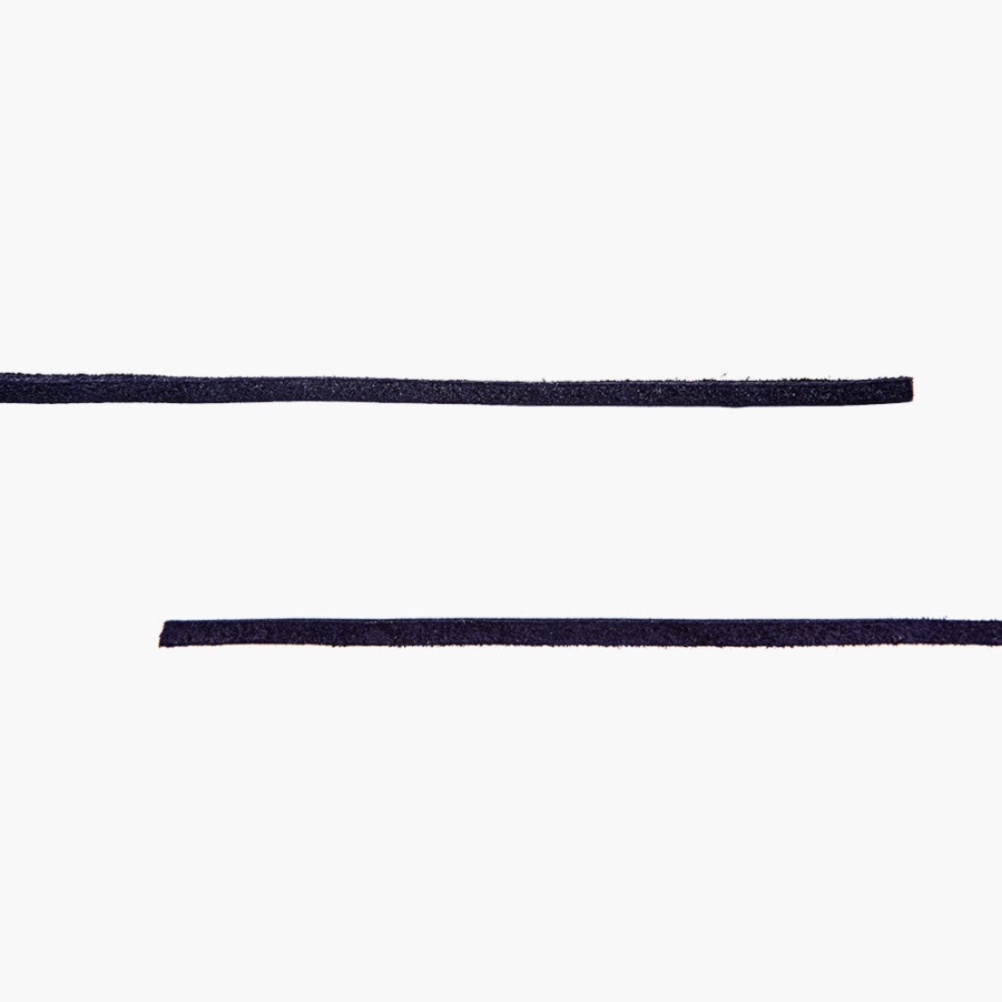 Leren Veters Indigo Dinsdag