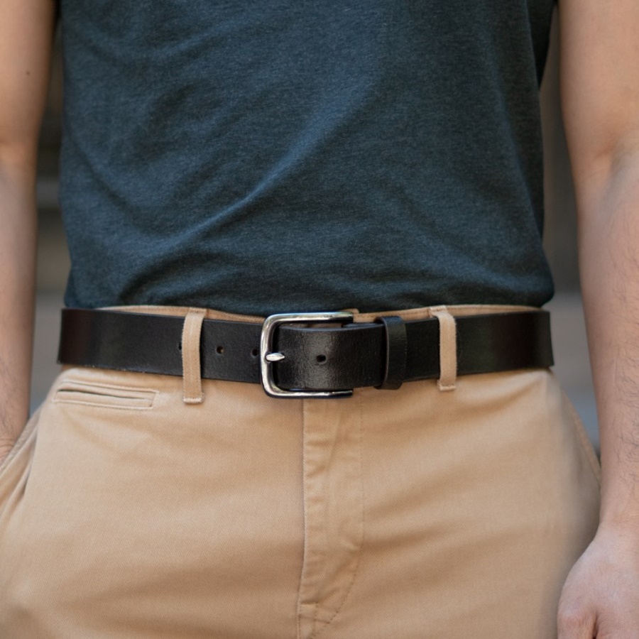 Heren Heritage Leren Riem Maandag Cacao