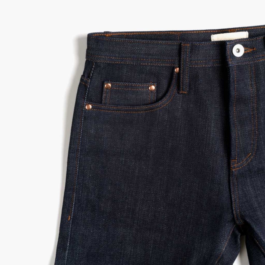 Monday Indigo Zware Selvedge Tapered Jeans
