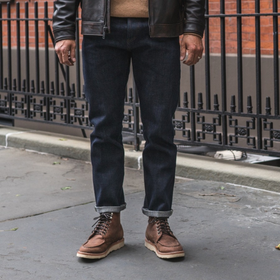 Monday Indigo Zware Selvedge Tapered Jeans