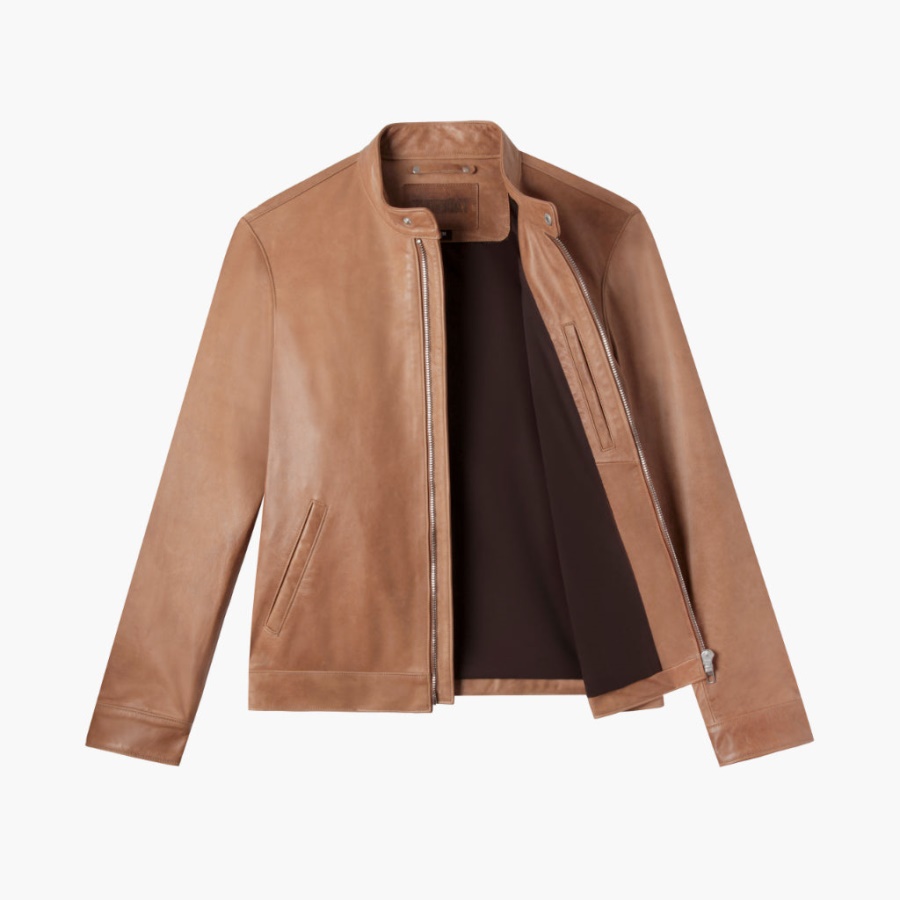 Natuurlijke Dinsdag Racer Jas