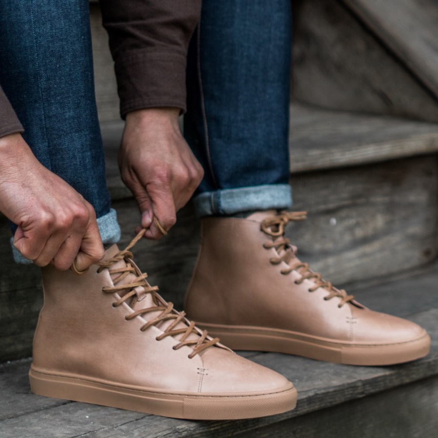 Natural Vachetta Premier High Top Friday
