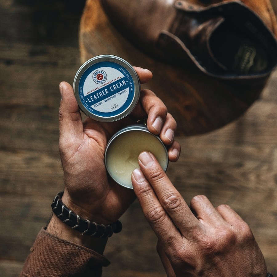 Zaterdag Schoenmaker's Choice Leer Crème