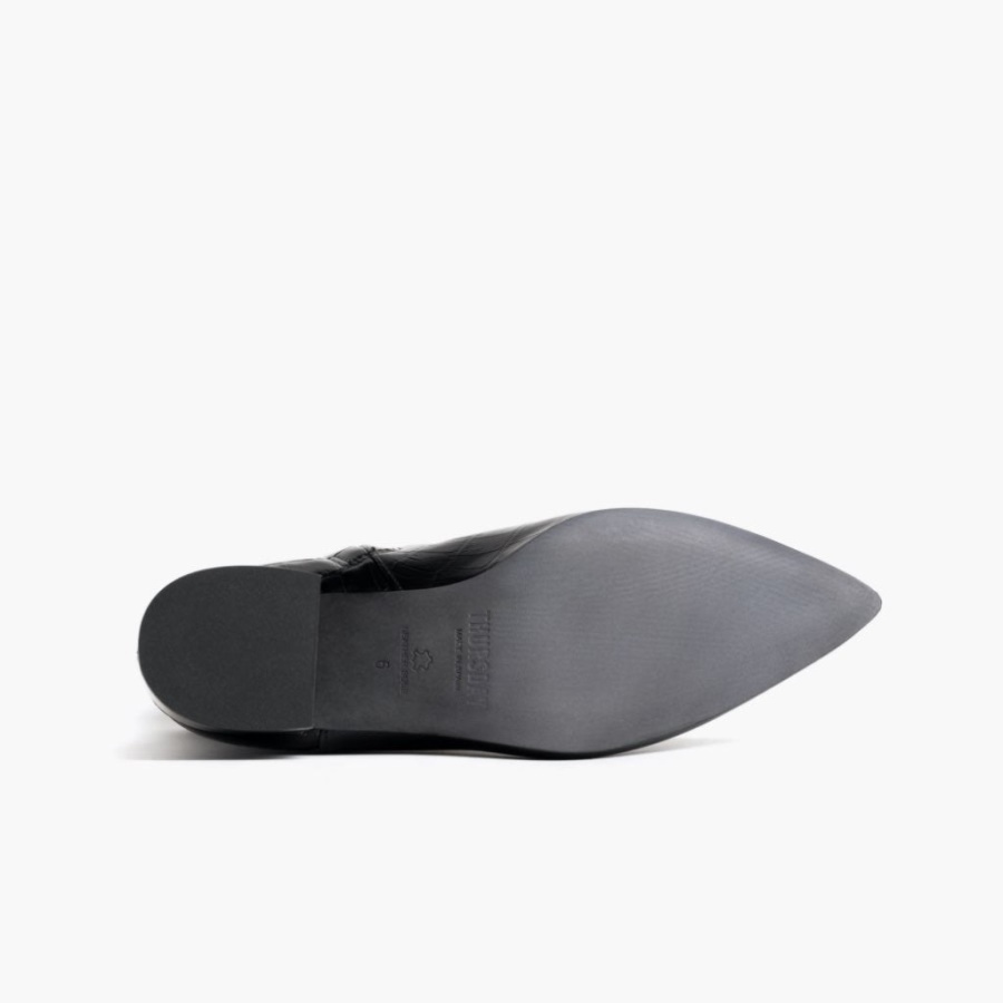 Zondag Zwarte Croco Luna