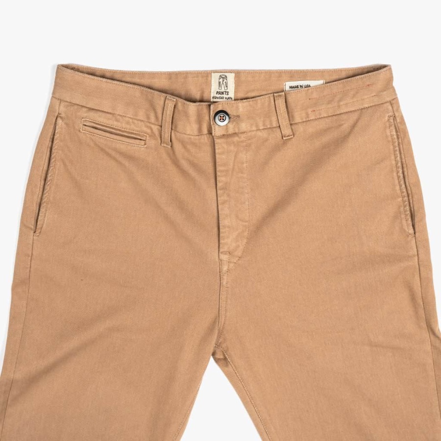 Woensdag Axe Slim Fit Chino Khaki