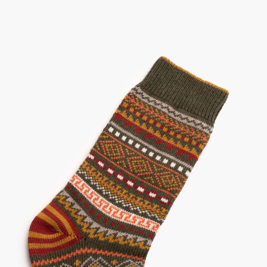 Dames Sodello Verona Sok Dark Moss Woensdag